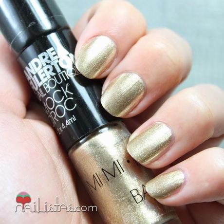 Esmalte dorado satinado Esmalte dorado satinado