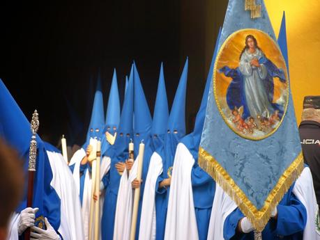 La Virgen de los Dolores, de la Hermandad de San José Obrero.