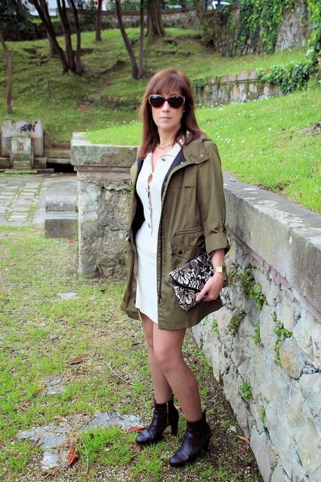 MIS LOOKS CON LUSSTRA - ACEITE DE ARGAN- PARKA CAQUI DE PRIMAVERA