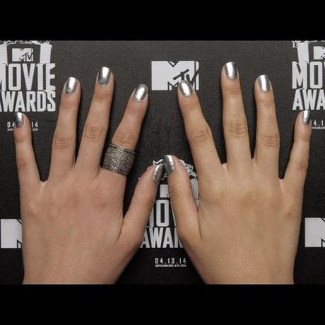 las uñas de los MTV Movie Awards 2014