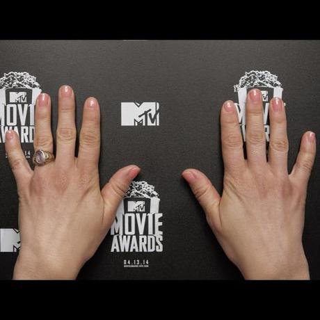 las uñas de los MTV Movie Awards 2014