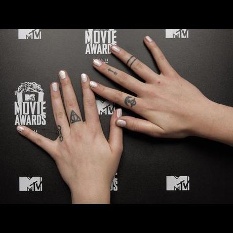 las uñas de los MTV Movie Awards 2014