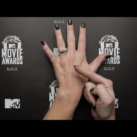 las uñas de los MTV Movie Awards 2014