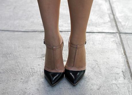 Mis Looks - La falda naranja y camisa a rayas Mis Looks - La falda naranja y camisa a rayas