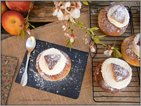 Semlor, Bollos nórdicos de Cuaresma Semlor, Bollos nórdicos de Cuaresma