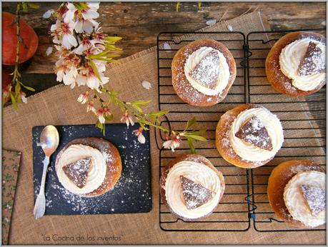 Semlor, Bollos nórdicos de Cuaresma Semlor, Bollos nórdicos de Cuaresma