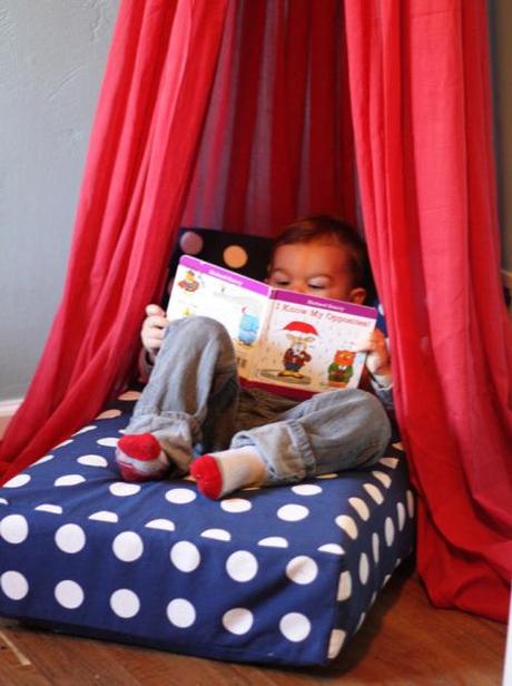 Como crear hábito de lectura a través del espacio rincón de lectura - reading nook