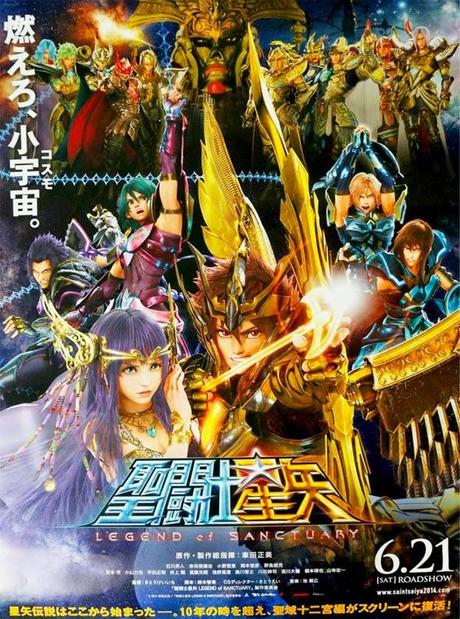 PÓSTER FINAL PARA JAPON DE SAINT SEIYA LEGEND OF SANCTUARY 3D