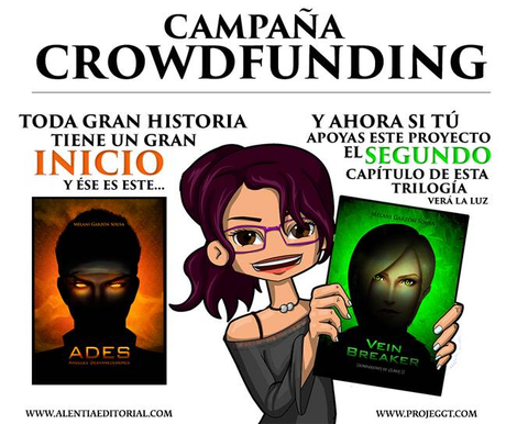 Campaña Crowdfunding de Melani Garzón y Alentia Editorial