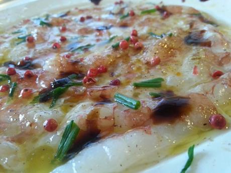 Carpaccio de gambones – Carpaccio di gamberoni carpacciomazzancolla