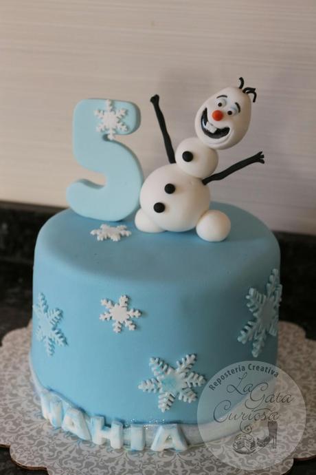 TARTA FONDANT FROZEN NAHIA