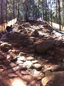 Copa del Mundo MTB en Sudáfrica, dicho está. rapid rocks