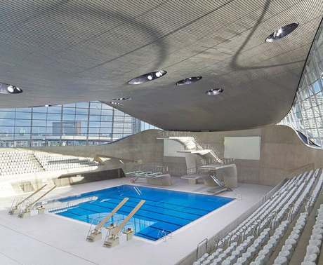 Ingeniería  y Arquitectura de vanguardia: Centro Acuático de Londres