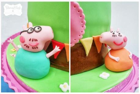 Peppa Pig Cake. Tarta Peppa Pig.