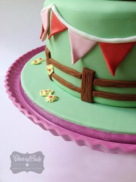 Mickey Mouse's farm Cake! Tarta de la granja de Mickey Mouse!