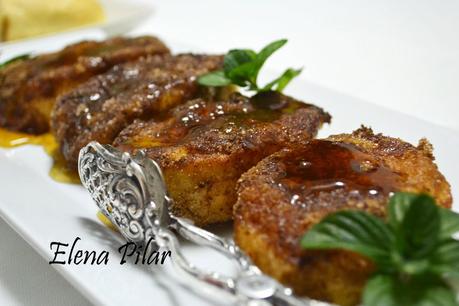 Torrijas en el microondas (bajas en grasa) Torrijas en el microondas (bajas en grasa)