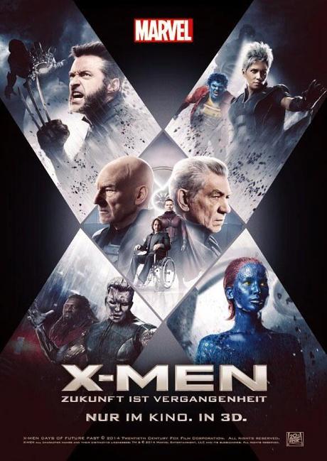 IMPRESIONANTE PÓSTER PARA ALEMANIA DE X-MEN: DIAS DEL FUTURO PASADO