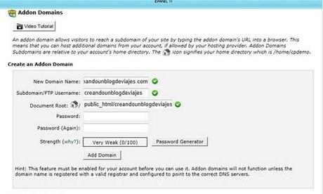 Agregar dominio en Hostgator Agregar dominio en Hostgator