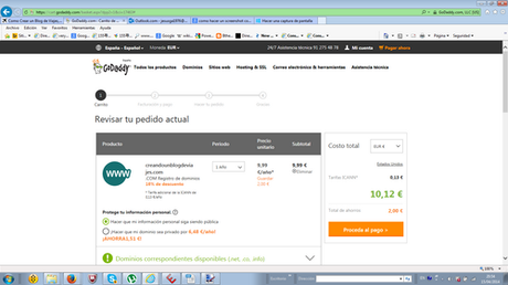 Compra tu dominio con Godaddy Compra tu dominio con Godaddy