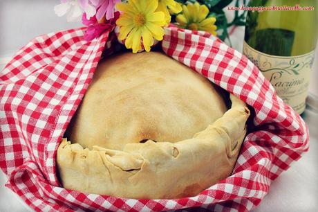 Torta pasqualina: tarta salada de pascua con ricotta, huevo y espinacas ~ recetas primeros  ~ IMG 9217m