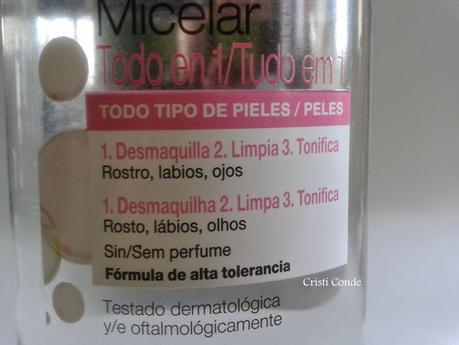 Agua Micelar de Garnier