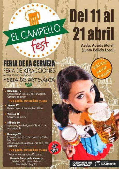 El Campello Fest: Atracciones, salchichas alemanas y mucha... coca cola.