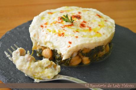 Garbanzos con espinacas y crema de bacalao y nuestra 2º caja Degustabox