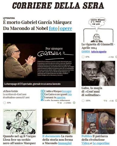 EL PERIODISMO INTERNACIONAL RECUERDA A GABRIEL GARCÍA MÁRQUEZ EL PERIODISMO INTERNACIONAL RECUERDA A GABRIEL GARCÍA MÁRQUEZ
