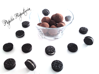 Trufas de mini Oreo Trufas de mini Oreo