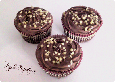 Cupcakes de chocolate