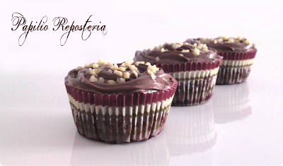 Cupcakes de chocolate