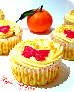 Cupcakes de mandarina