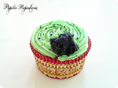 Cupcakes de té verde (especial Reyes Magos)