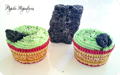Cupcakes de té verde (especial Reyes Magos)