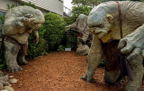 Los trolls en Weta Cave, Wellington