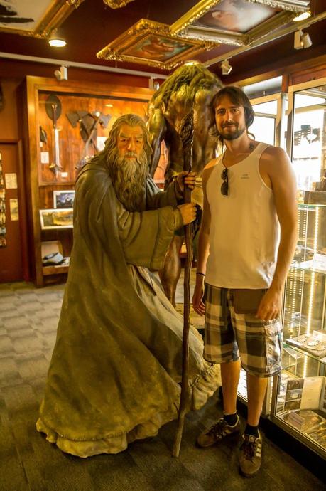 Con mi compadre Gandalf, Weta Cave, Wellington