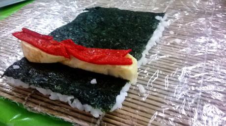 Cursos de cocina en Madrid , Sushi california