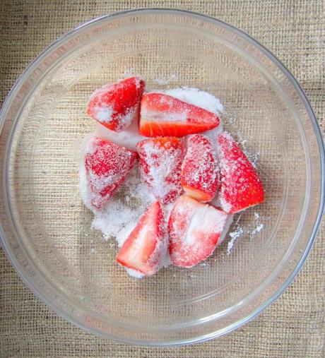 Como preparar fresas fresas con azucar