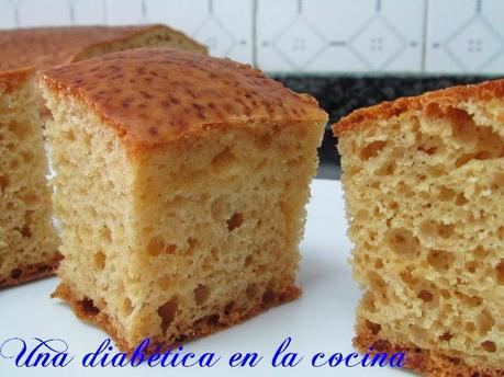 Bizcocho de queso y anís sin azúcar