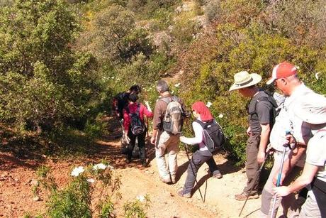 Fotografías de las rutas de senderismo de la EIMI Almadén