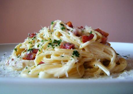 SPAGUETTI ''CARBONARA'' CON NATA