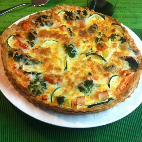 Quiche Vegetal Y Tal