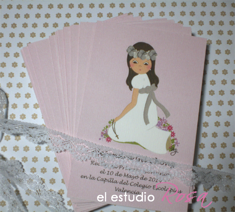 RECORDATORIOS NIÑA COMUNION RECORDATORIOS COMUNION
