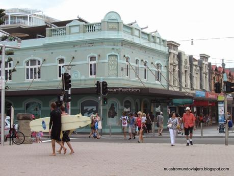 Manly beach; la playa oceánica de Sydney