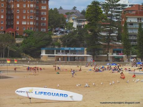 Manly beach; la playa oceánica de Sydney