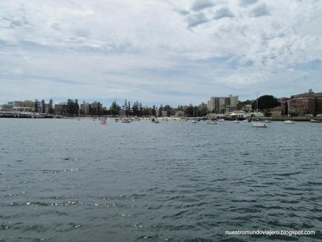 Manly beach; la playa oceánica de Sydney