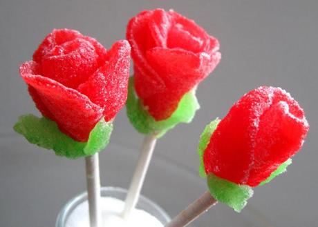 Tutorial rosas para Sant Jordi dulces de chuches