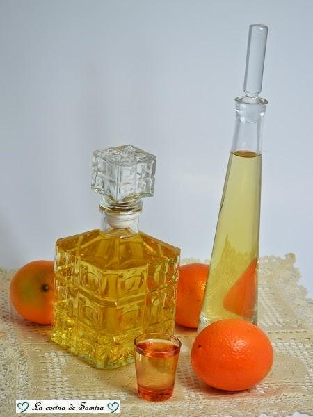 Licor de naranja 