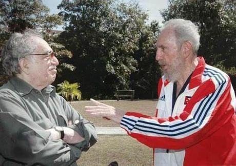 Fidel Castro y Gabriel Garcia Marquez