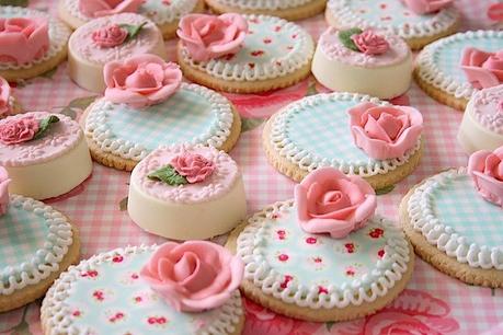 Una historia hermosa y cómo hacer cuadros Gingham en Galletas Decoradas